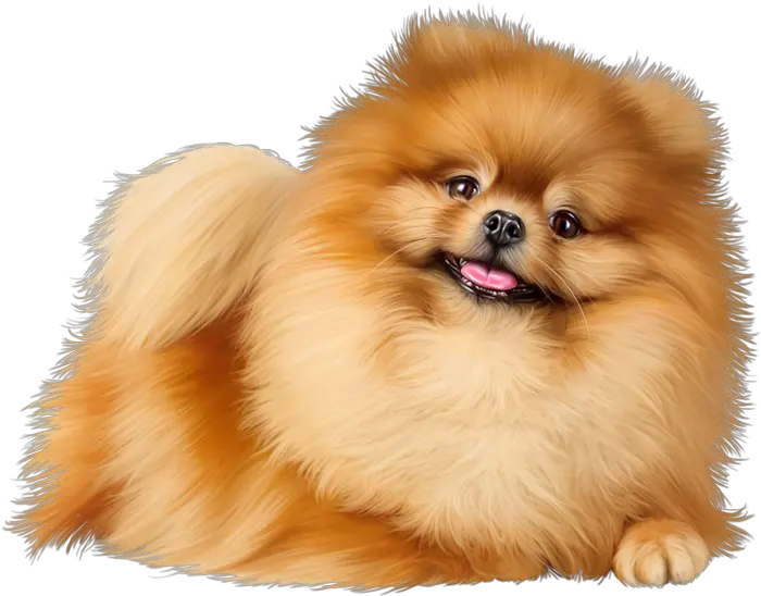 Dog Pom Png Transparent Image Pomeranian Png Pom Pom Png