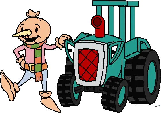 Spud Travis The Tractor Fictional Character Png Bob The Builder Transparent