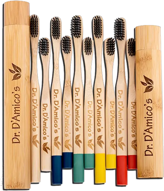 Dr Du0027amicou0027s Bamboo Toothbrush Best Available Naples Solid Png Tooth Brush Png