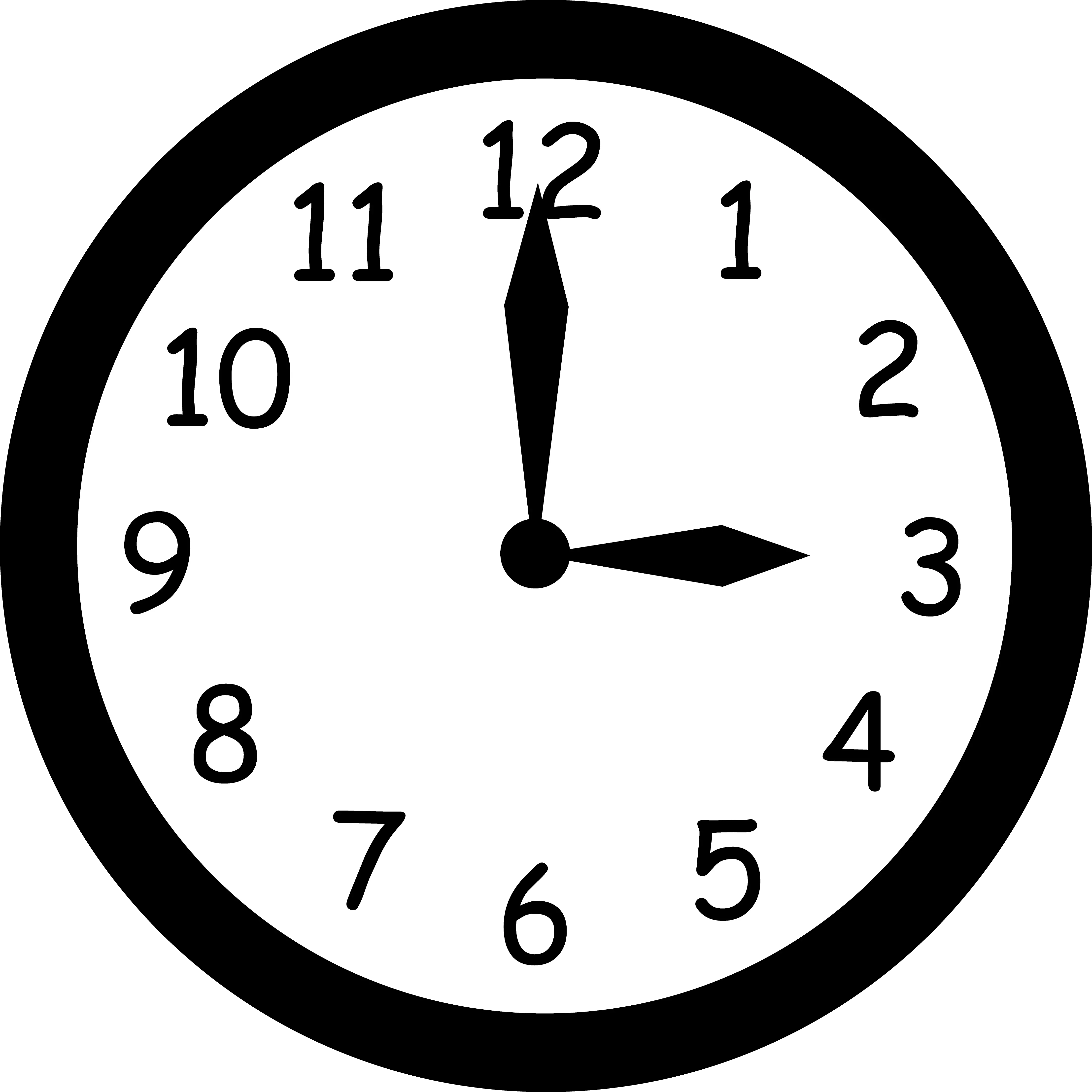 Transparent Clock Icon Png