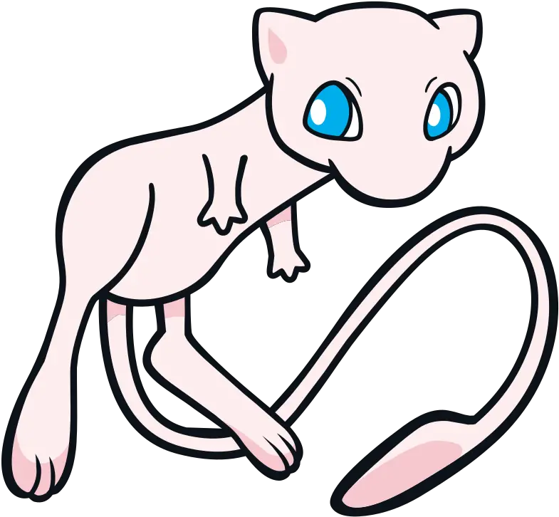 Mew Global Link Artwork Clipart Full Size Clipart Normal And Shiny Mew Png Mew Png