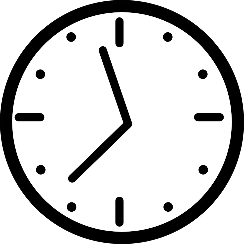 Modern Clock Png