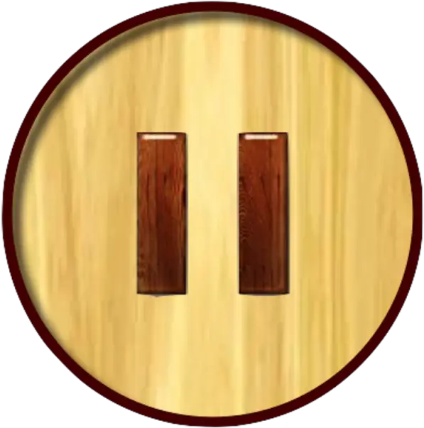 Download Pause Icon Wood Paused Music Png And Button Pause Music Png Pause Icon Transparent