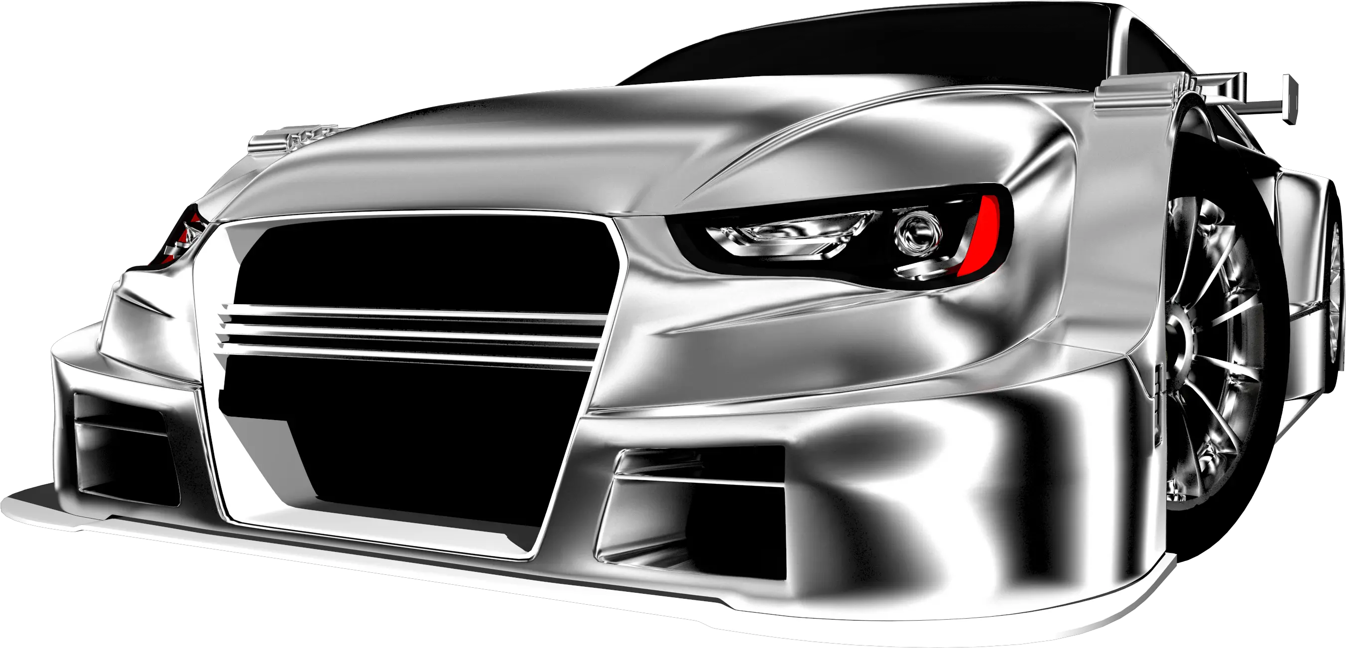 Stainless Steel Polished Race Car Sheen Genie Sport Vehicle Png Race Car Png