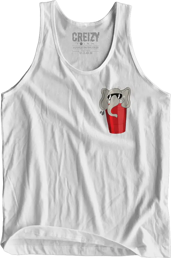 Red Solo Cup Transparent Png Red Solo Cup Elephant Tank Hello Kitty Tank Top Tank Top Png