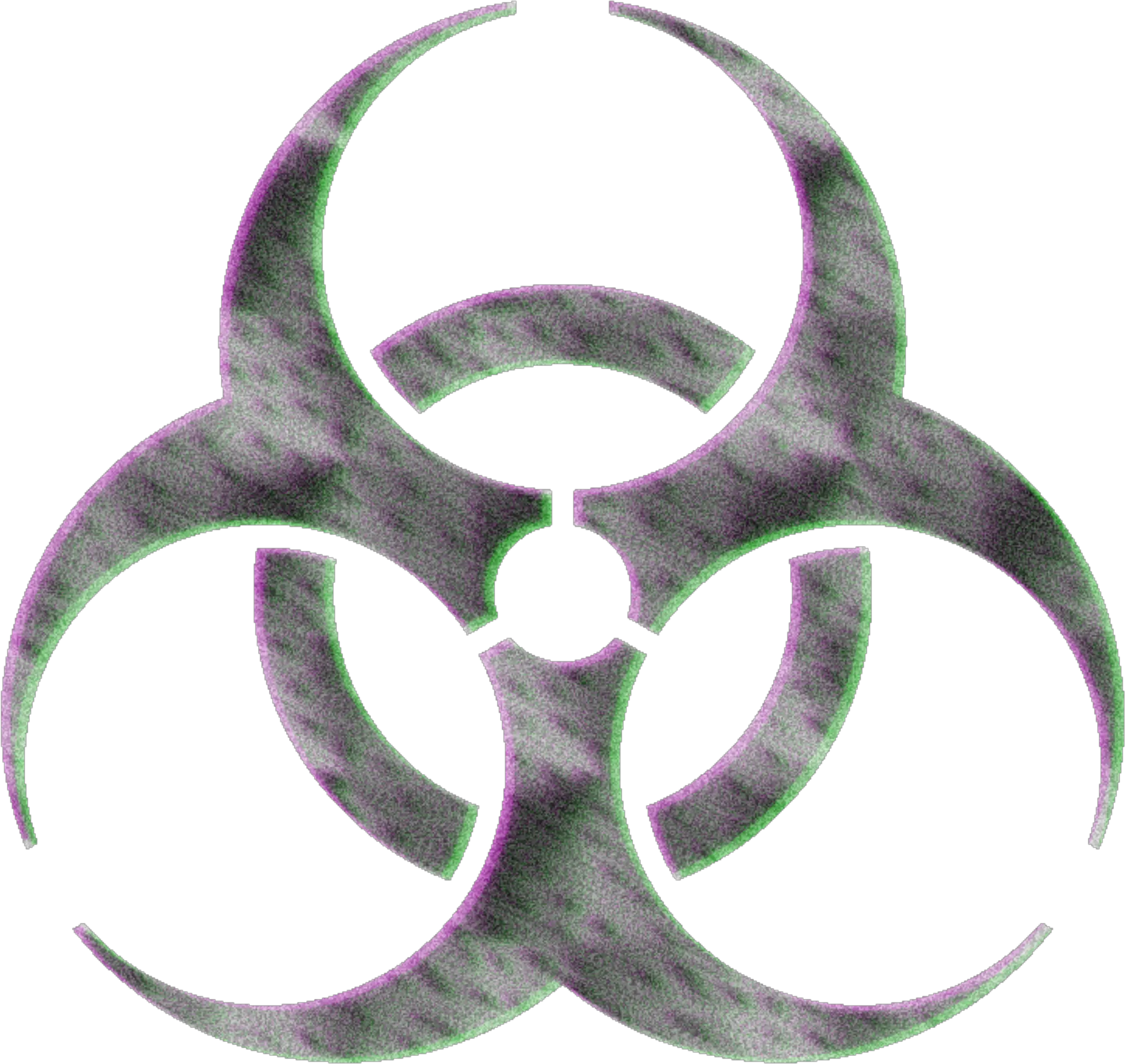 Biohazard Bio Hazard Biowaste Slime Sticker By Bby B Biohazard Symbol Png Biohazard Transparent