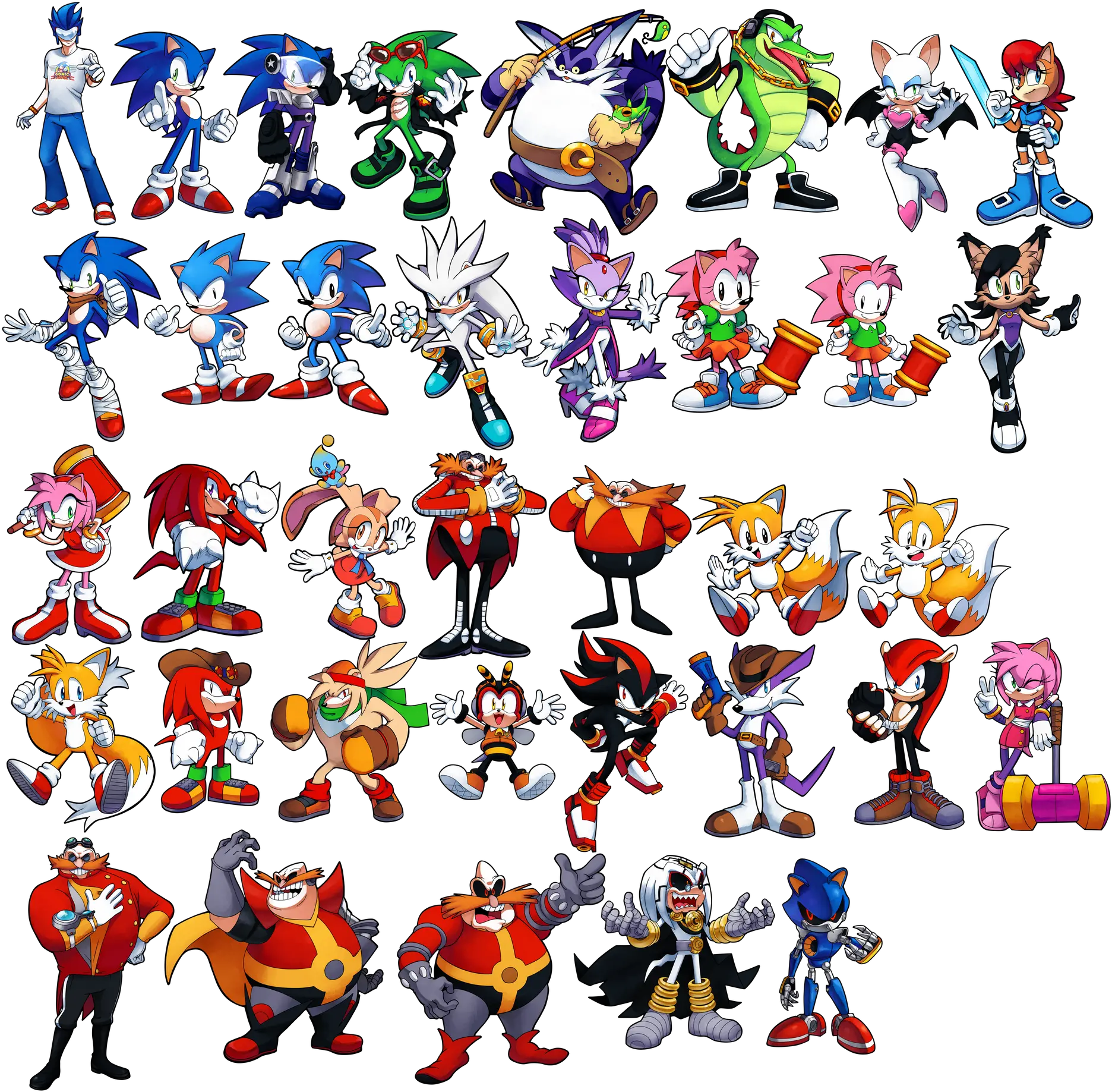 Sonic The Hedgehog Art Id 135117 Art Abyss Sonic Character Art Png Eggman Png