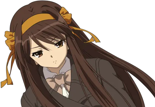 Which Anime Character Mirrors Your Personality Proprofs Quiz Haruhi Suzumiya Wallpaper Hd Png Anime Character Png