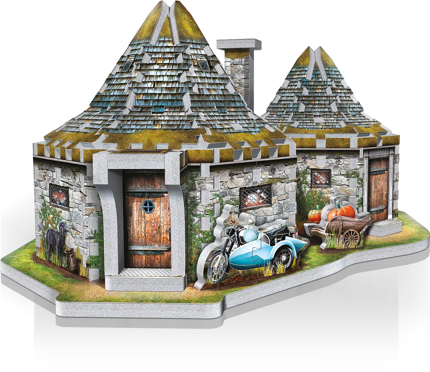 Harry Potter Wrebbit 3d Puzzle Hut 3d Puzzle Png Hogwarts Castle Png