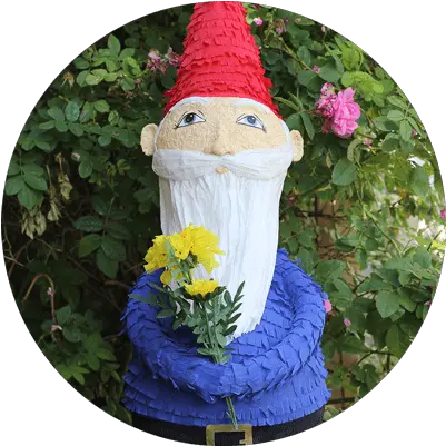 Break Free Piñatas Custom Handmade Garden Gnome Png Pinata Icon