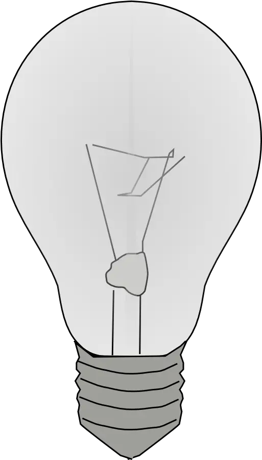 Lightbulb Clipart I2clipart Royalty Free Public Domain Incandescent Light Bulb Png Lightbulb Clipart Png