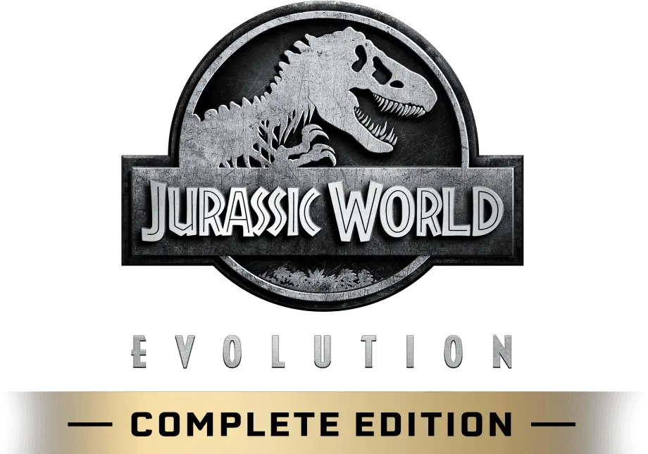 Jurassic World Evolution Complete Edition Digital Jurassic Park Png Jurassic Park Logo Vector