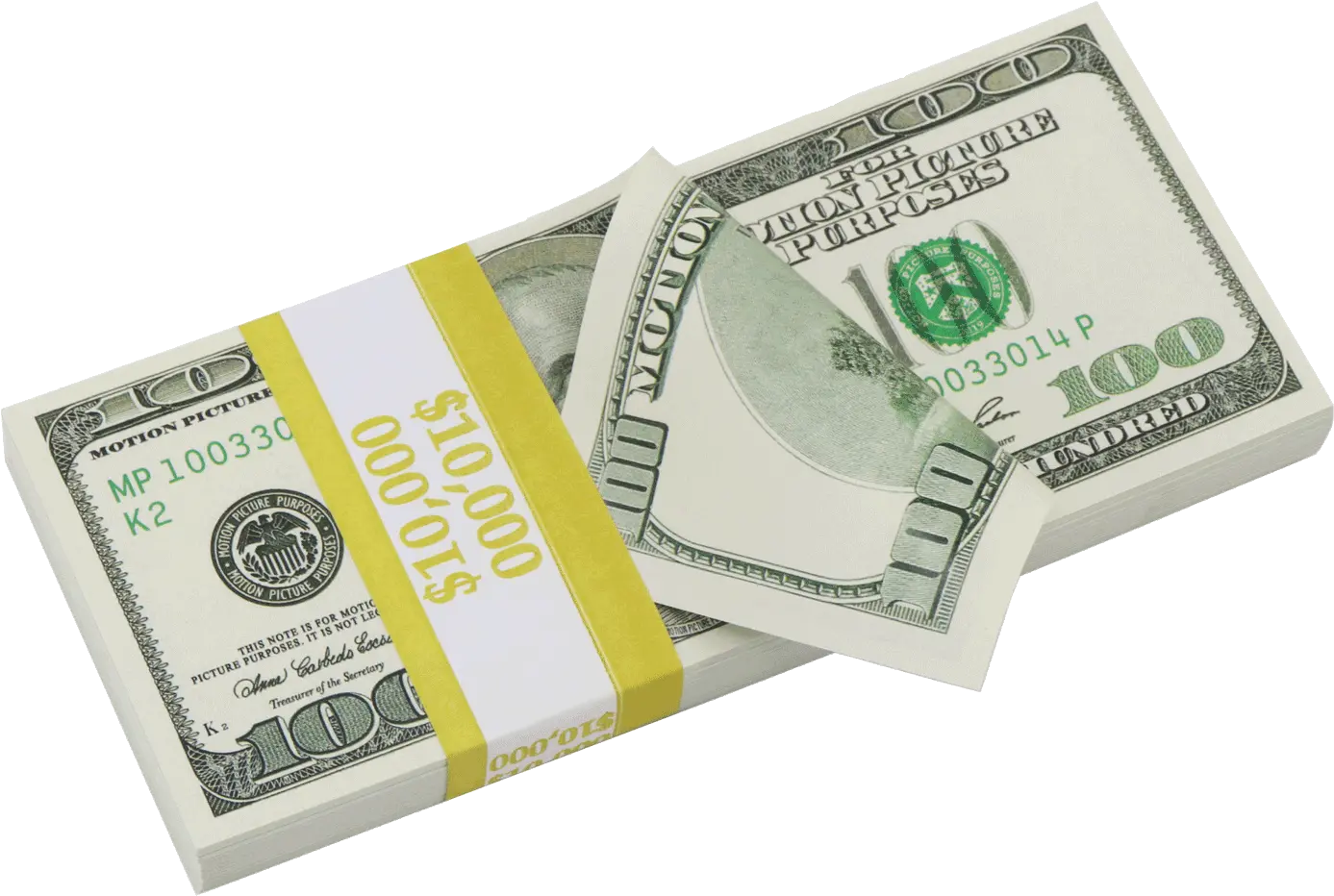 Full Print Stacks 100 Dollar Bill Png Stacks Of Money Png