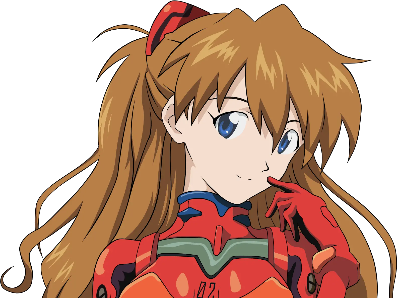 Blue Eyes Bodysuit Neon Genesis Evangelion Soryu Asuka Asuka Evangelion Png Asuka Transparent