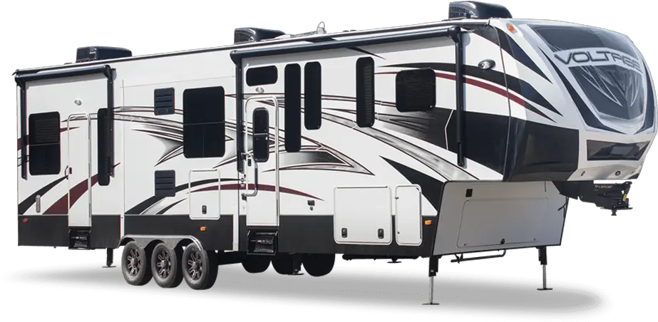 Dutchmen Rv Voltage Toy Hauler Fifth Wheels Voltage 3970 Horizontal Png Rv Png