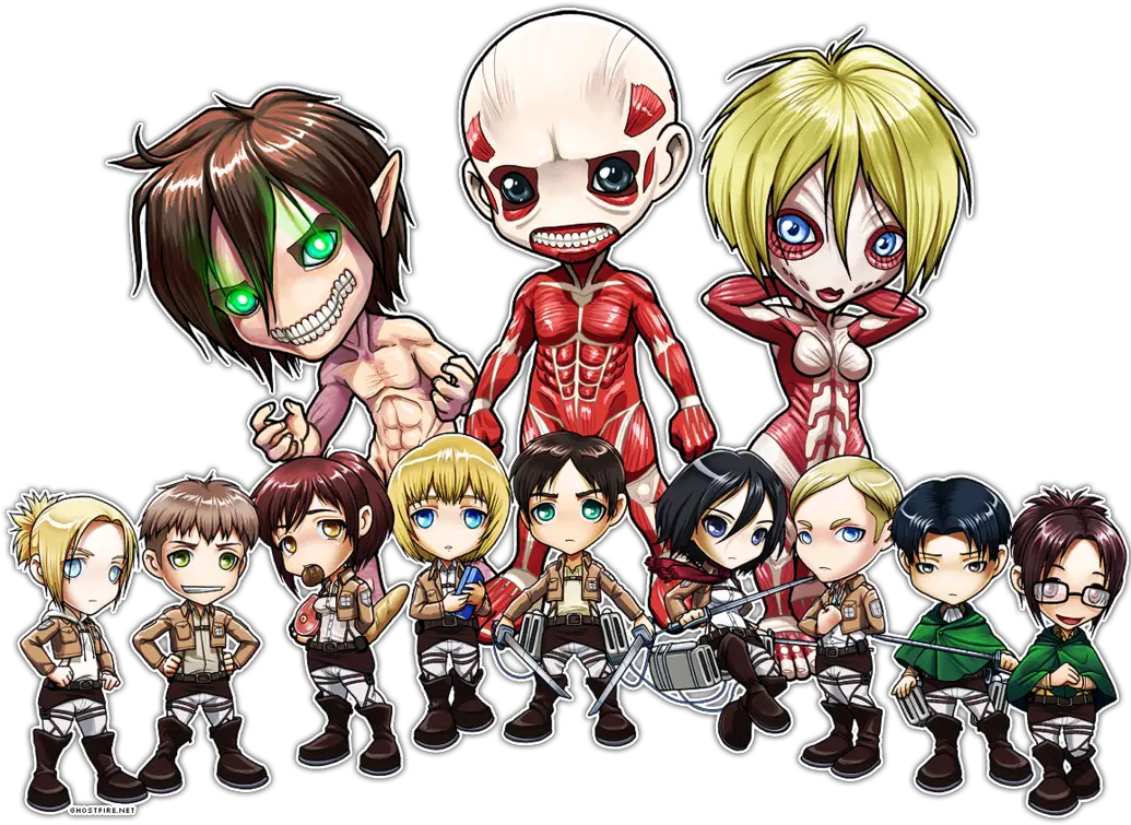 Mikasa Ackerman Png Attack On Titan Chibi Attack On Titan Png