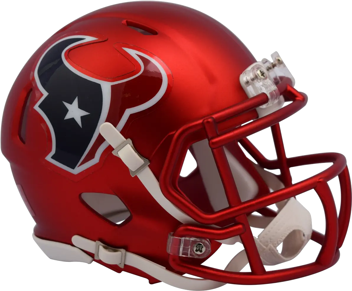 Houston Texans Riddell Nfl Replica Team Oregon Black Football Helmet Png Houston Texans Logo Images