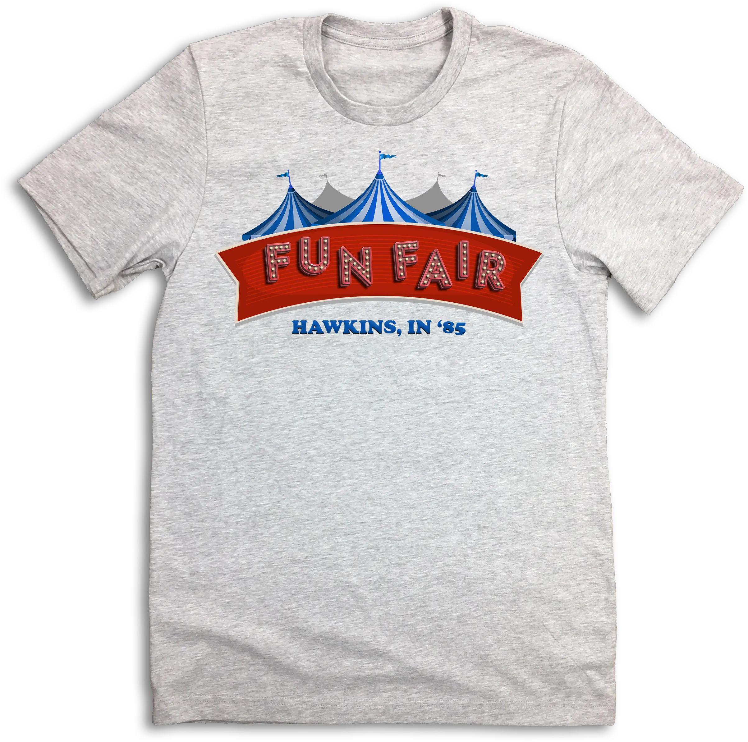 Hawkins Indiana Fun Fair New York Cubans Tshirt Png Sci Fi Channel Logo