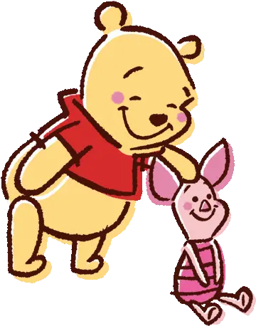 Winnie The Pooh Piglet Sticker Winnie The Pooh Pooh Piglet Gif Pooh Bear And Piglet Png Pooh Icon