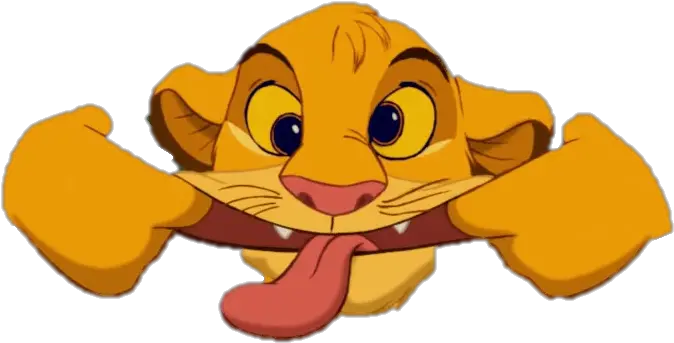 Transparent Simba No Background Png Goofy Transparent Background