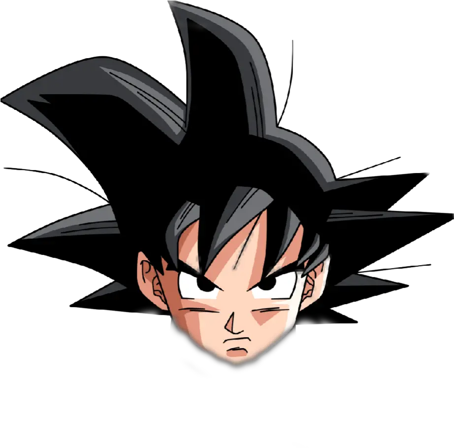 Agar Io Goku Skin Transparent Goku Face Png Goku Face Png