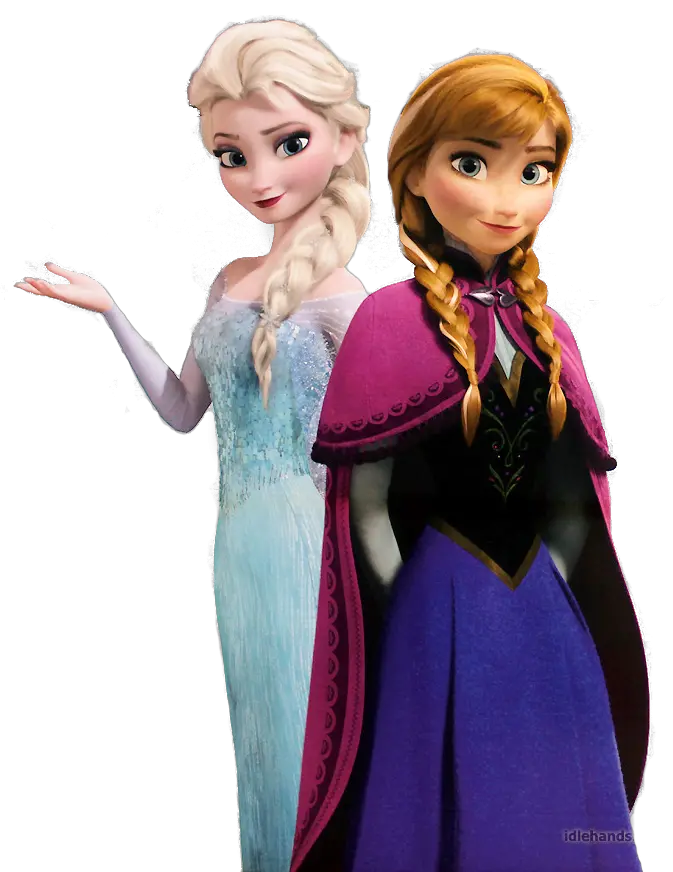 Ana E Elsa Frozen Png Transparent Images Clipart Vectors Frozen Anna And Elsa Elsa Transparent