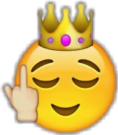 Download Emoji Fuck Emoticon Iphone Apple Middle Finger Iphone Emoji Png Download Finger Emoji Png