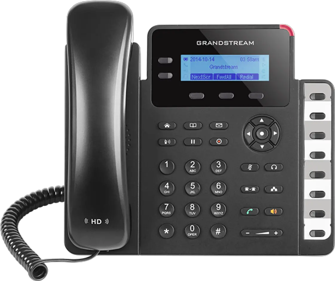 Gxp1628 Basic Ip Phone Grandstream Networks Grandstream Gxp1628 Ip Phone Png Telefono Png