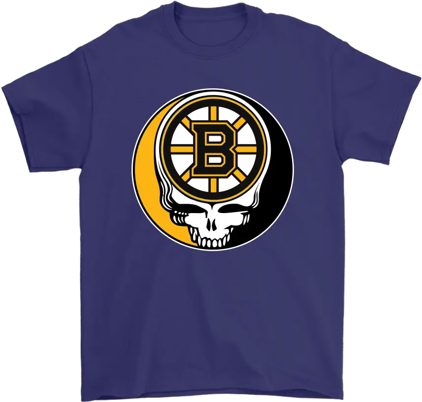 Nhl Team Boston Bruins X Grateful Dead Zaire 74 T Shirt Png Boston Band Logo