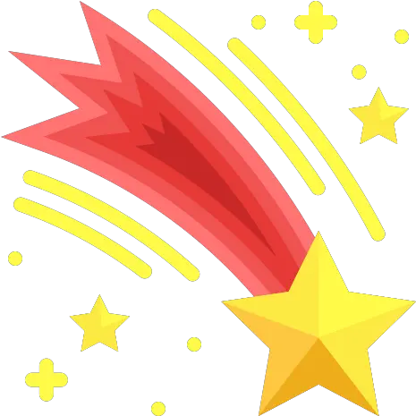 Shooting Star Free Nature Icons Imagen De Estrella Fugaz Roja Png Shooting Star Icon