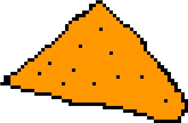 Download Hd Pixilart Dorito By Mlg Oddish Triangle Purple Pixel Aesthetic Png Dorito Png