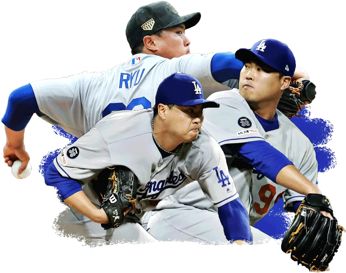 Hyun Jin Ryu Is Among The Most Unpredictable Pitchers In Catcher Png Ryu Transparent