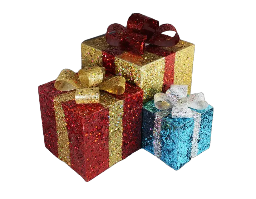 Sparkling Christmas Gifts Transparent Image Free Png Images Christmas Presents Transparent Background Gold Bow Transparent Background