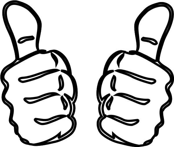 Two Thumbs Up Clip Art Vector Clip Art Online Thumbs Up Svg Free Png Thumb Up Png