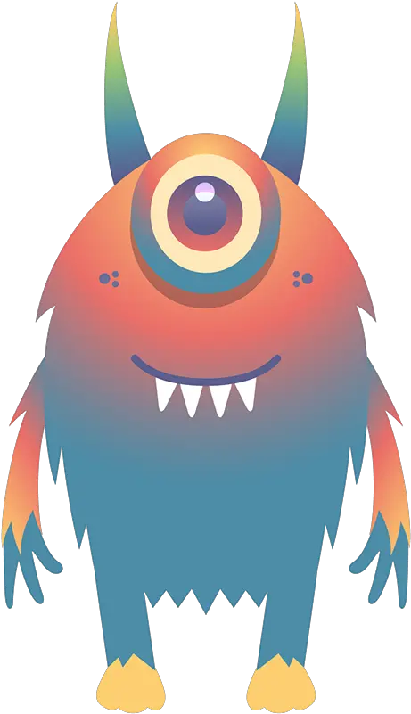 Cute Monster Png Cute Monster Transparent Background Vectorise Png