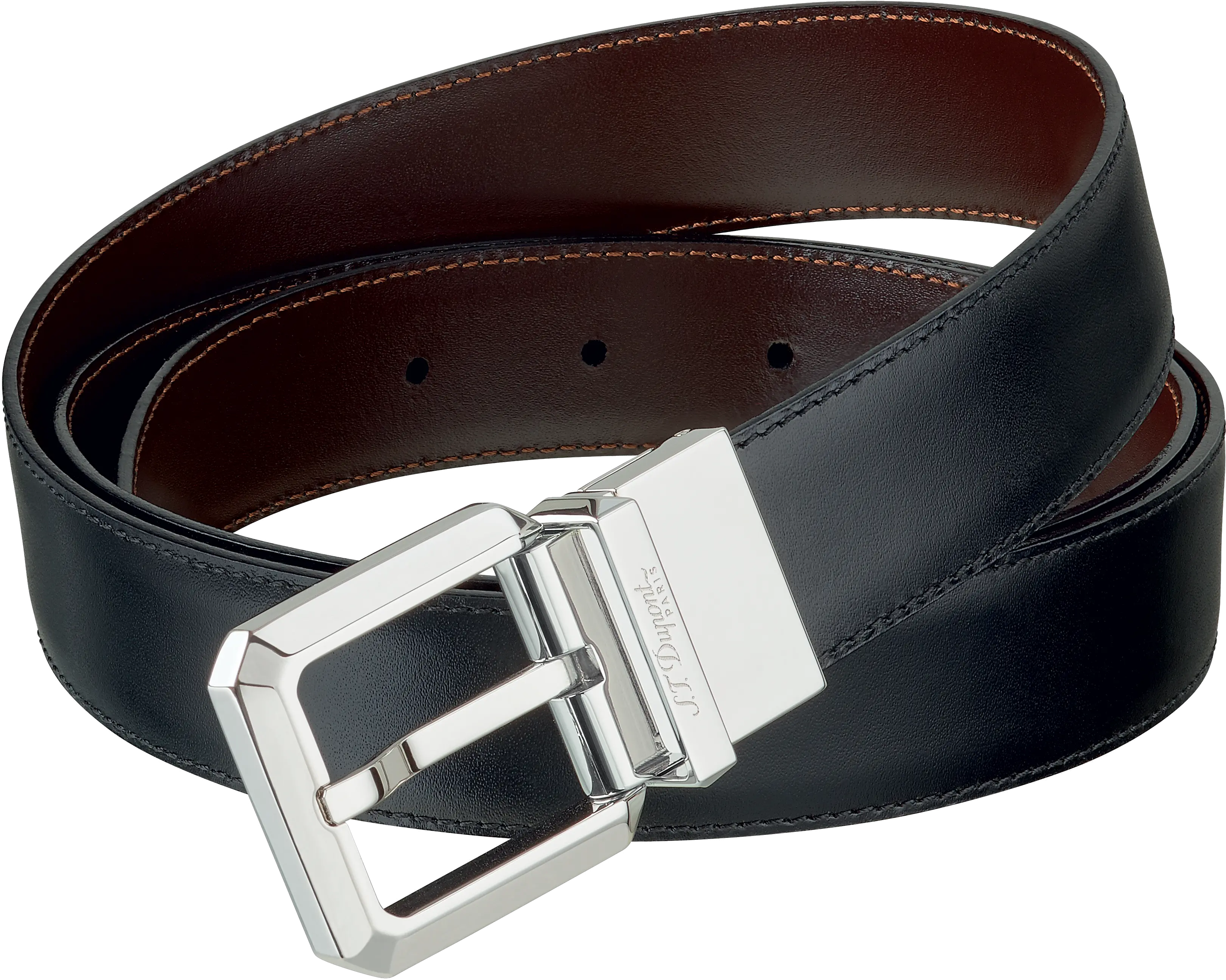 Buckle Business Belt 30 Mm Black St Dupont Belt Png Belt Buckle Png