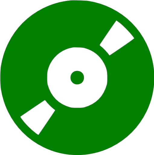 Green Music Record Icon Free Green Music Record Icons Png Vinyl Icon