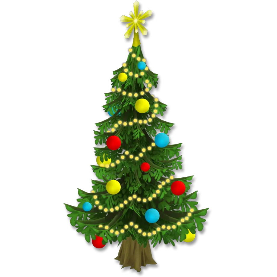 Free Christmas Tree Vector Png