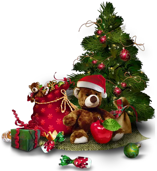 Crocin Around The Christmas Tree Png