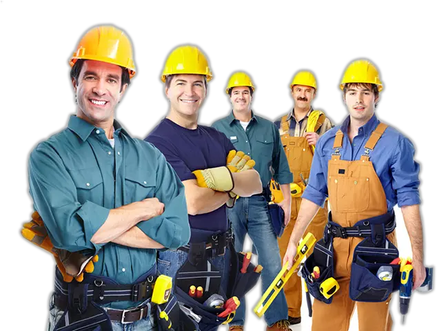 Download Blue Laborer Worker Engineering Construction Workers Construction Png Engineer Png