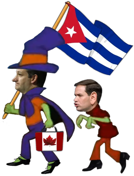 Lying Ted Cruz And Little Marco Rubio Ted Cruz And Marco Rubio Meme Png Ted Cruz Png