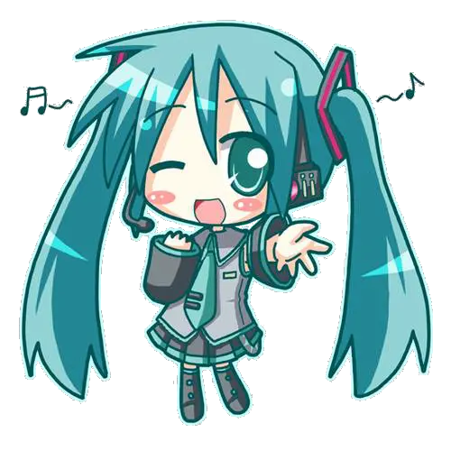 Transparent Background Png Mart Hatsune Miku Chibi Drawing Miku Transparent