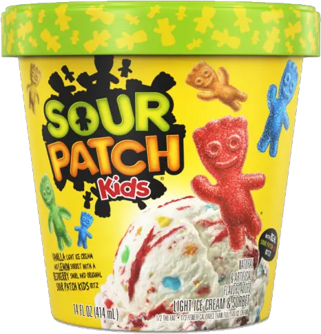 Sour Patch Kids Light Ice Cream U0026 Sorbet Sour Patch Kids Png Icecream Png