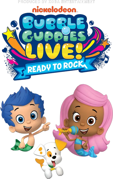 Picture Bubble Guppies Live Ready To Rock Png Bubble Guppies Png