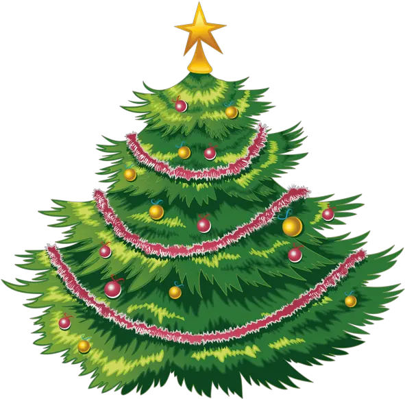 Transparent Christmas Tree Silhouette Png