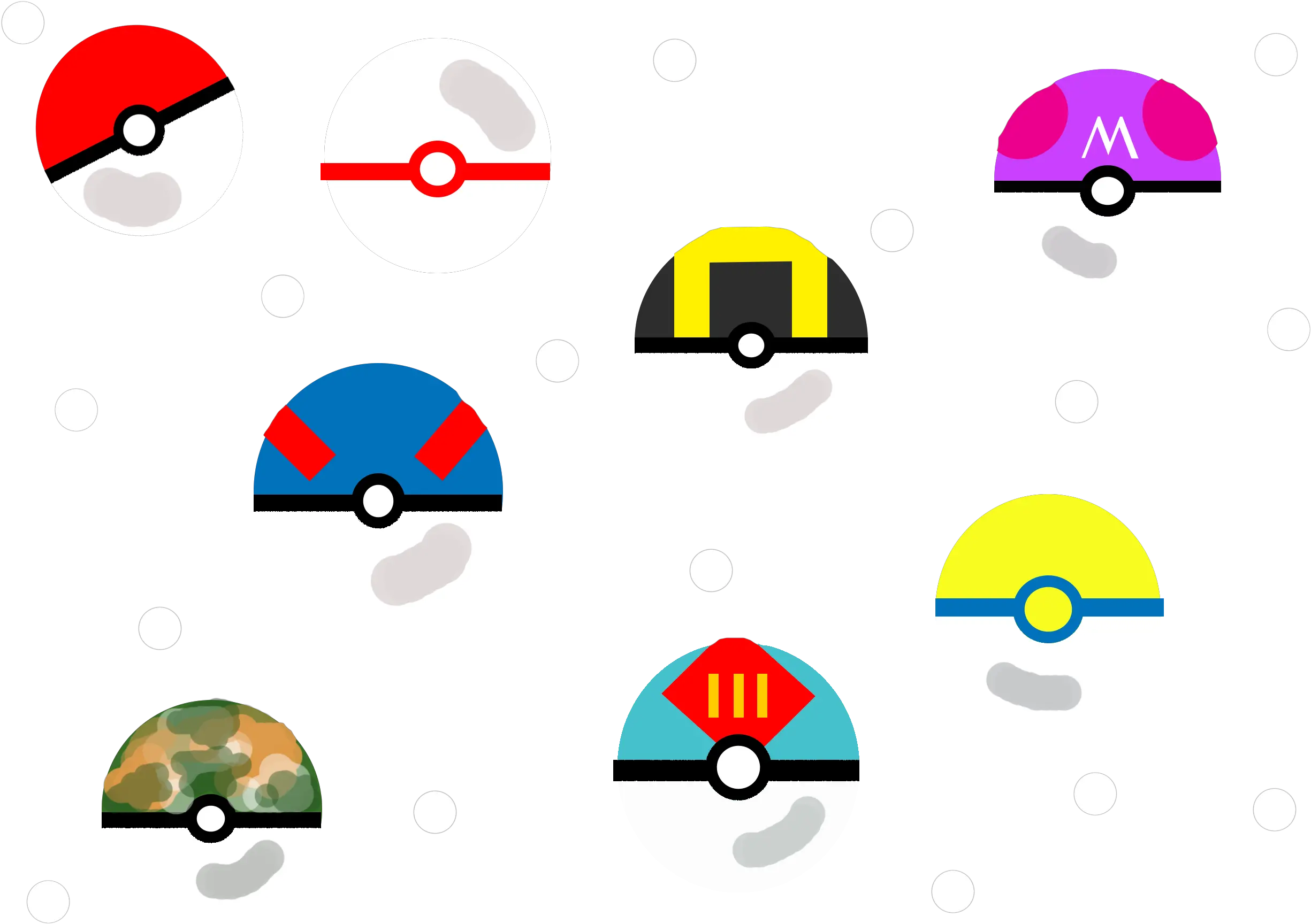 Transparent Pokemon Ball Png Cartoon Jingfm Poke Ball Png