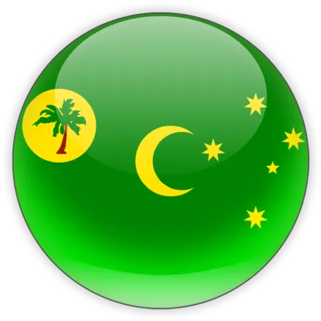 Round Icon Illustration Of Flag Cocos Islands Language Png Island Icon