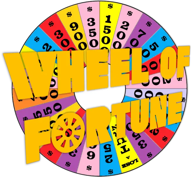 Download Hd Wheel Of Fortune Logo Png Wheel Of Fortune Wheel Template Wheel Of Fortune Logo