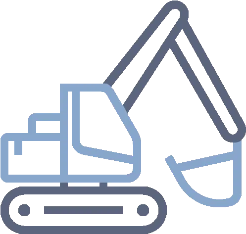 Designing In Russia Icct Llc Construção Icon Blue Png Digger Icon