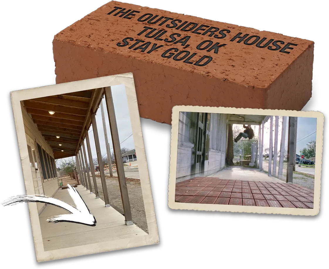 The Outsiders House Museum Weathering Steel Png Shooting Bricks Icon Png